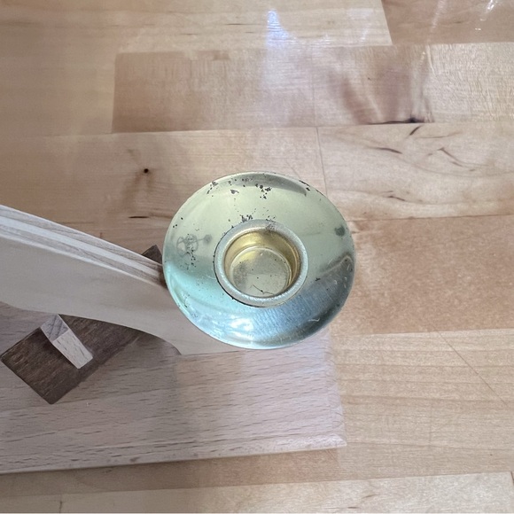 Vintage Straco Candle Arch 15" Handmade Erzgebirge Featuring Church And Carolers - Picture 8 of 15